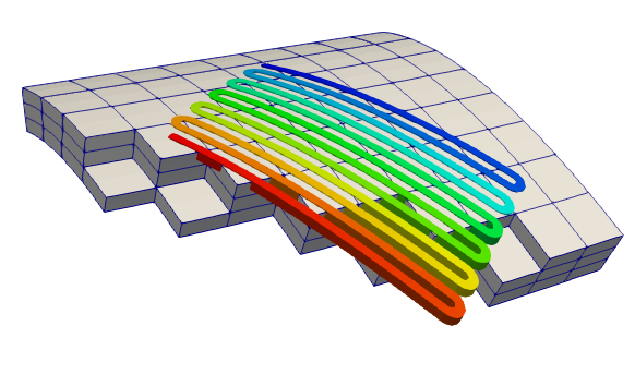 Piezoresistor - non matching mesh