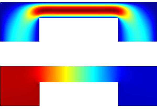 Fluid flow in a microvalve